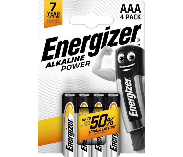 BATERIE ENERGIZER Alkaline Power AAA E92/4 - 1386512 - zdjęcie